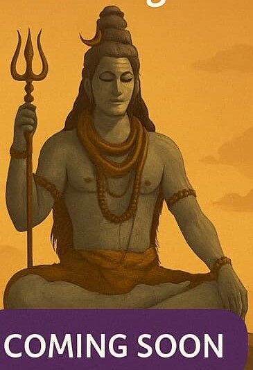 Illustration representing the legend of Murudeshwar and the Atma Linga – Coming Soon